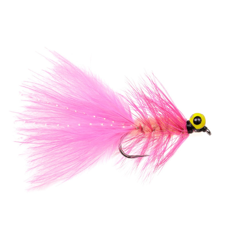 STILLWATER BARBLESS FLY BIG EYE PINK NOBBLER