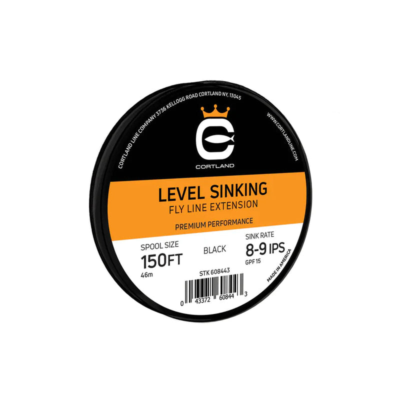 CORTLAND LEVEL SINKING (EXTENSION) SINKING FLY LINE EXTENSIONS BLACK