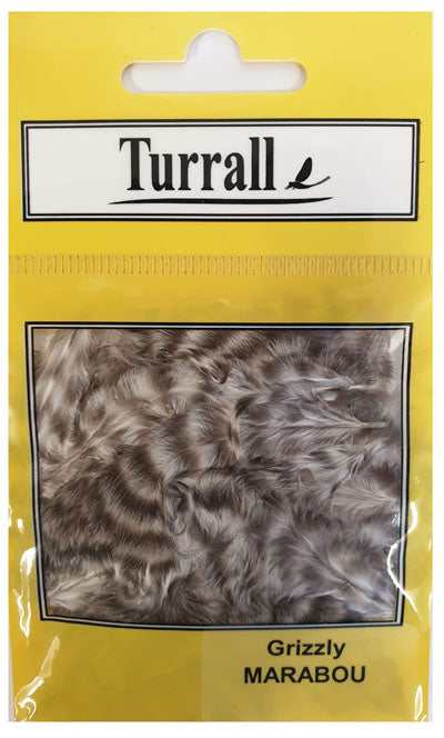 METZ MARABOU GRIZZLY BARRED FLY TYING FEATHERS