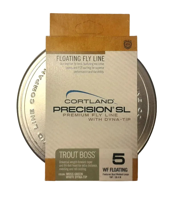 CORTLAND TROUT BOSS PRECISION SL FLY LINE