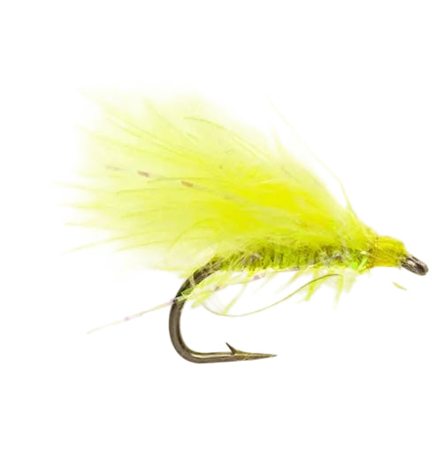 MINI LURE FLY STRAGGLE MINI LURE YELLOW