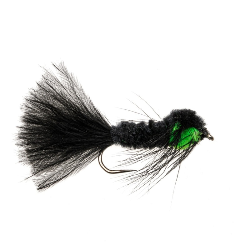 STILLWATER BARBLESS FLY MONTANA MARABOU TAIL GREEN