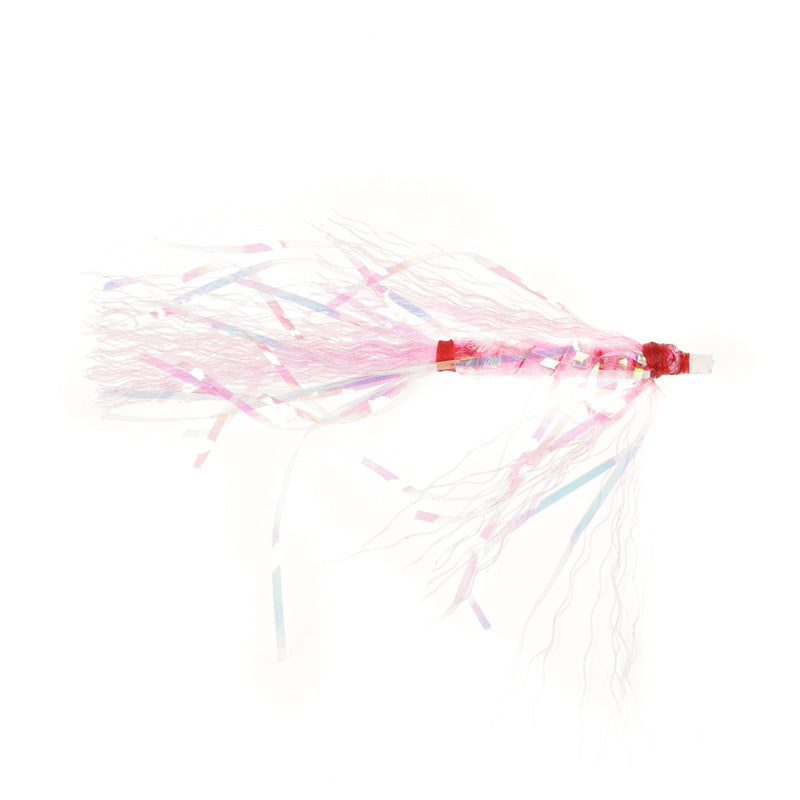 SEA TROUT TUBE FLY MINI TUBE THE FLAME