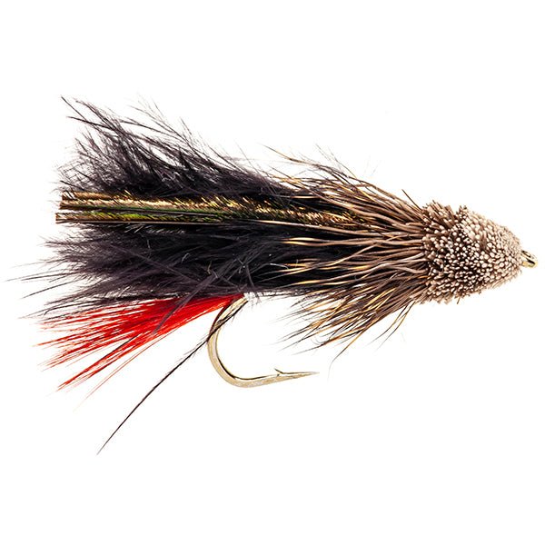 MUDDLER FLY MUDDLER BLACK MARABOU