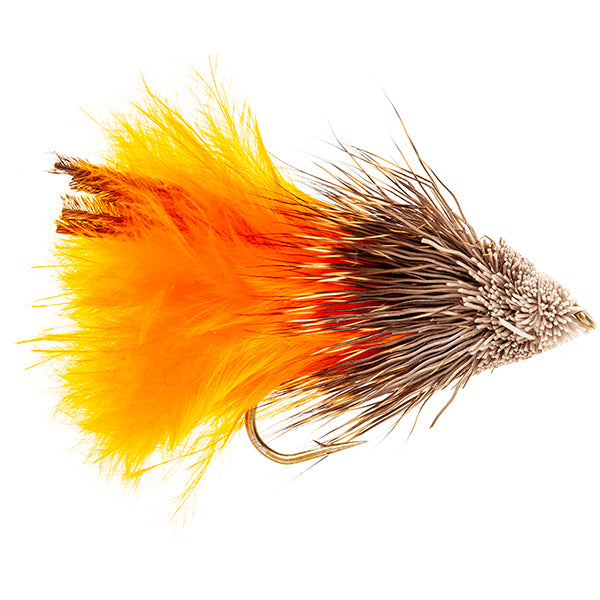 MUDDLER FLY MARABOU MUDDLER ORANGE