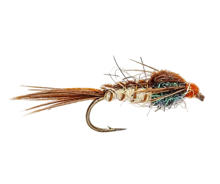STANDARD NYMPH FLY KYLES SPRING CREEK SUPERFLASH PEARL