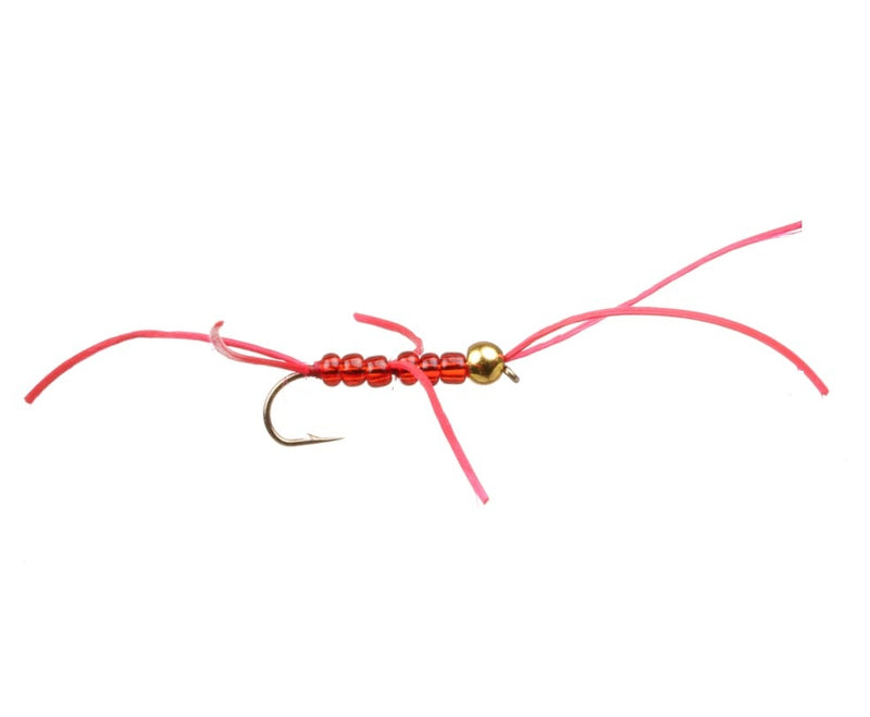 STANDARD NYMPH FLY BLOODWORM APPS BEAD HEAD