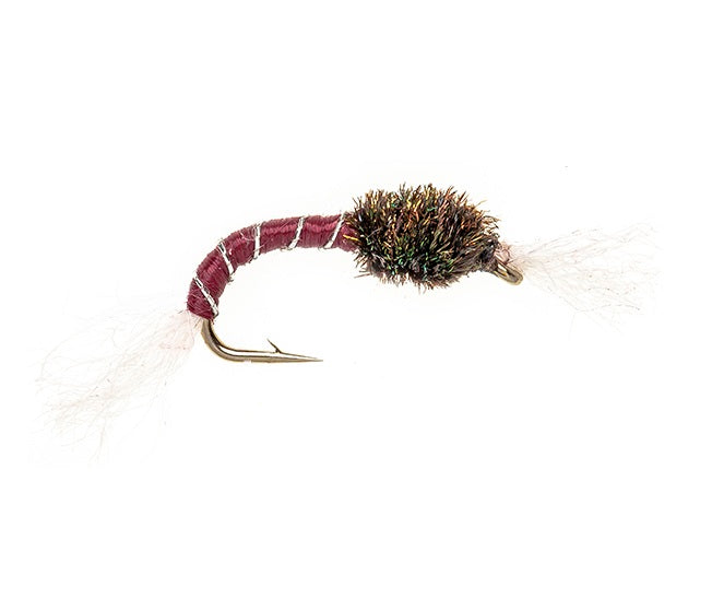 STANDARD NYMPH FLY CLARET BUZZER