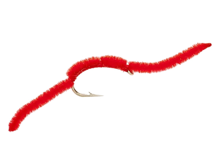 STANDARD NYMPH FLY SAN JUAN WORM BLOODWORM