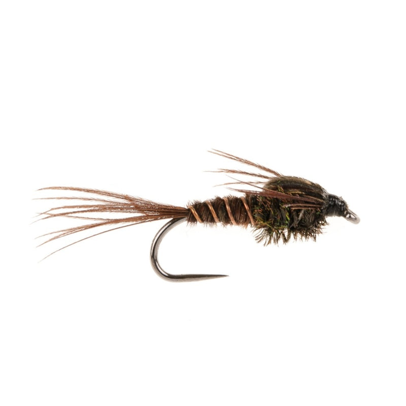 STANDARD NYMPH BABRLESS FLY PHEASANT TAIL NYMPH