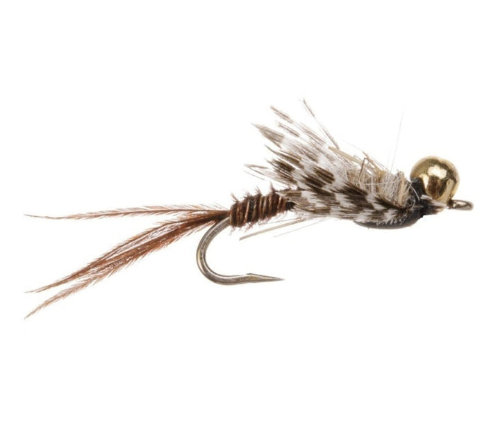 TUNGSTEN NYMPH BARBLESS FLY OFF BEAD GOLD PHEASANT TAIL