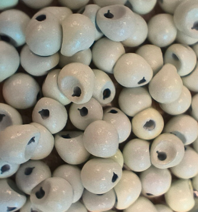 TUNGSTEN OFF BEADS WHITE FLY TYING MATERIAL