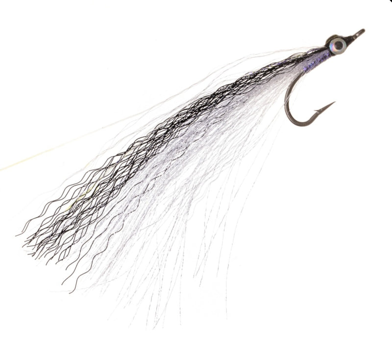 PREMIUM SALTWATER FLY BOOTLACE SAND EEL BLACK