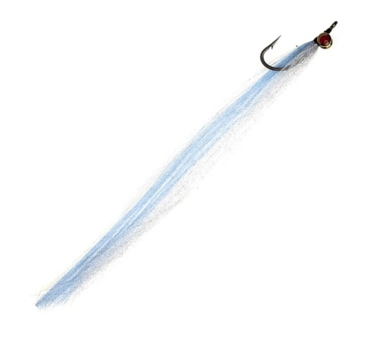 PREMIUM SALTWATER FLY LAUNCE SAND EEL BLUE/GREY CLOUSER