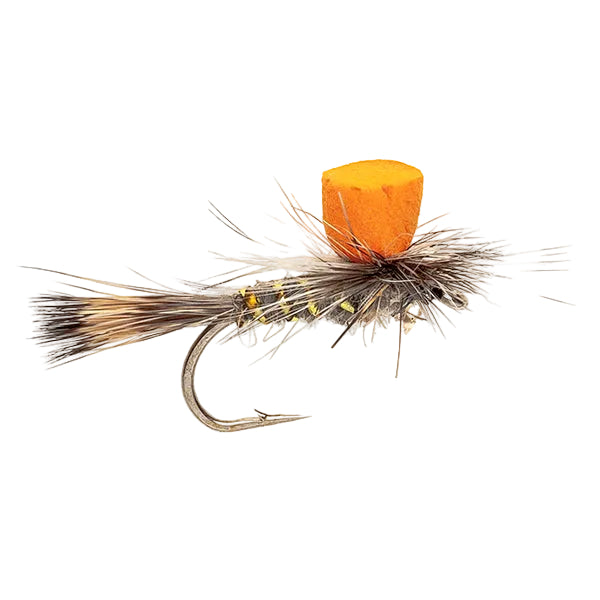 PARACHUTE FLY ORANGE FOAM PARACHUTE HARES EAR