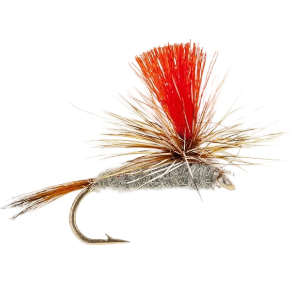 PARACHUTE FLY HI VIZ ADAMS FLU RED