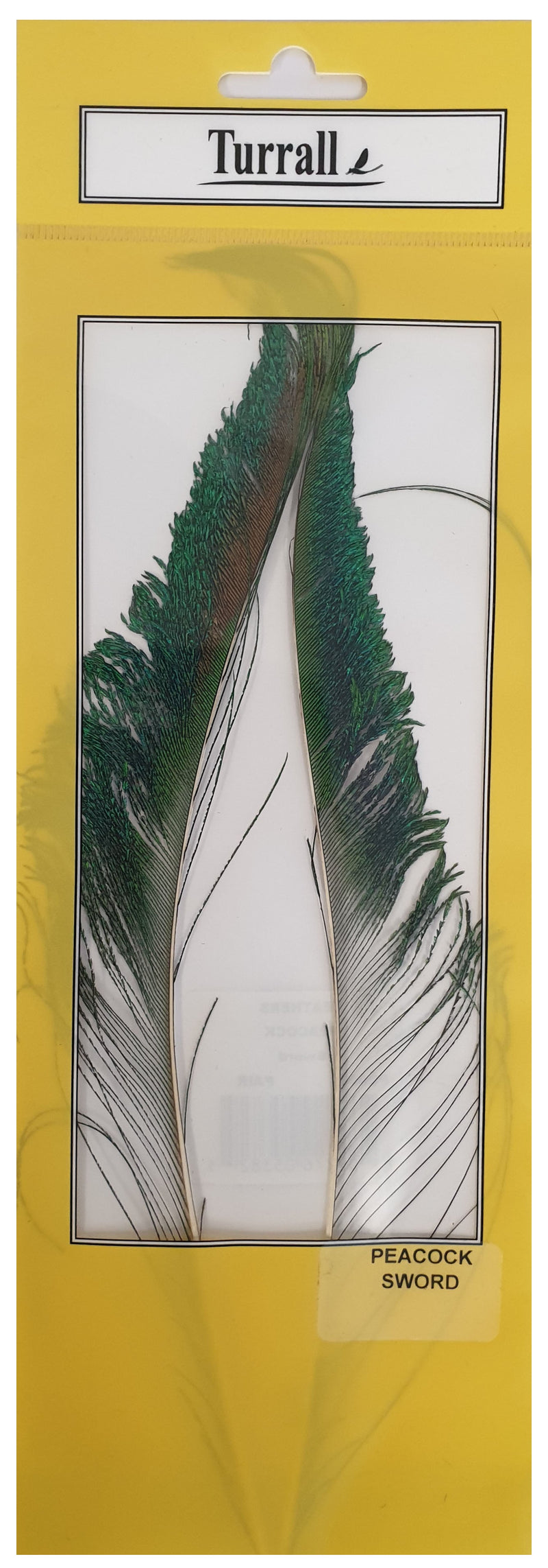 PEACOCK SWORD FLY TYING FEATHER