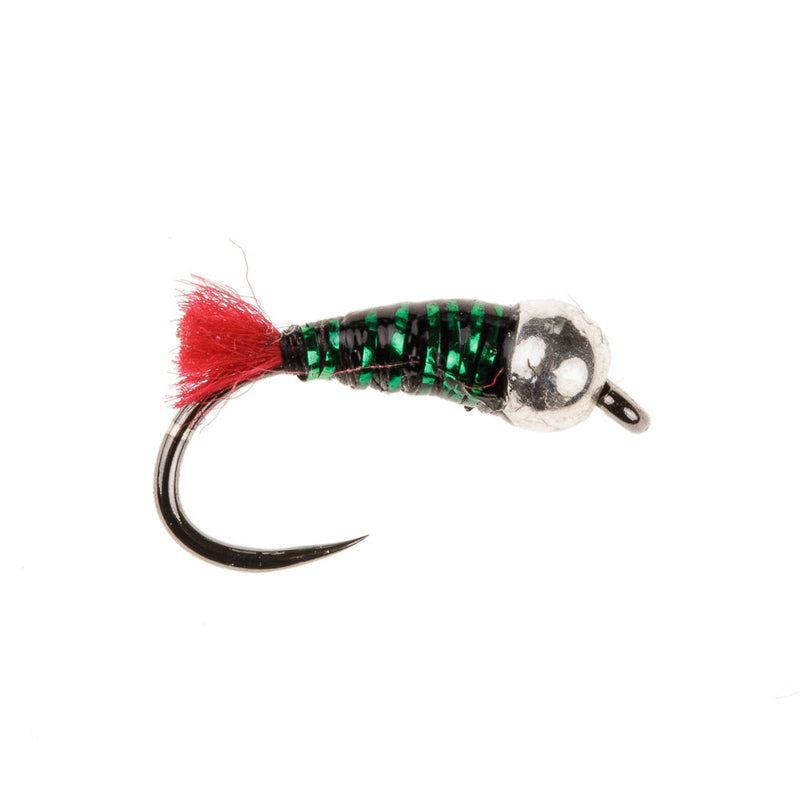 PERDIGON NYMPH BARBLESS FLY COMPETITION RED TAG PERDIGON