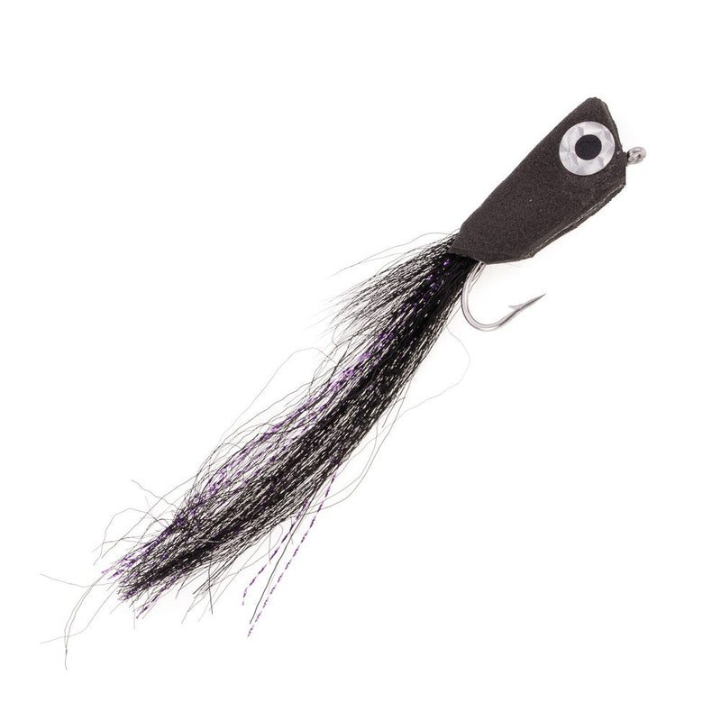 FOAM POPPER FLY NYAP POPPER BLACK