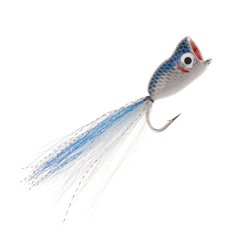 FOAM POPPER FLY BASS POPPER BLUE SLURPER