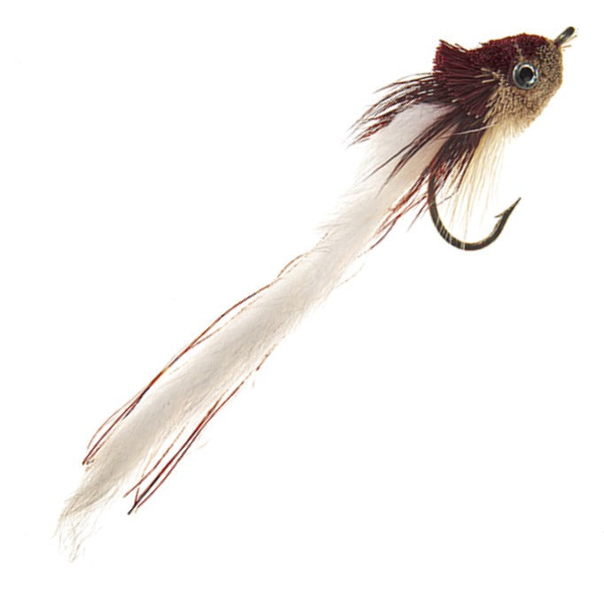 PREMIUM PIKE FLY BUNNY DIVERS MAROON & WHITE