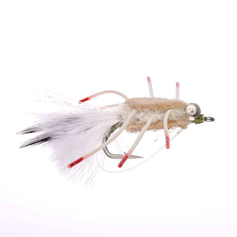 PREMIUM SALTWATER FLY EPOXY RAG HEAD CRAB