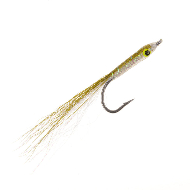 PREMIUM SALTWATER FLY EPOXY BAITFISH OLIVE