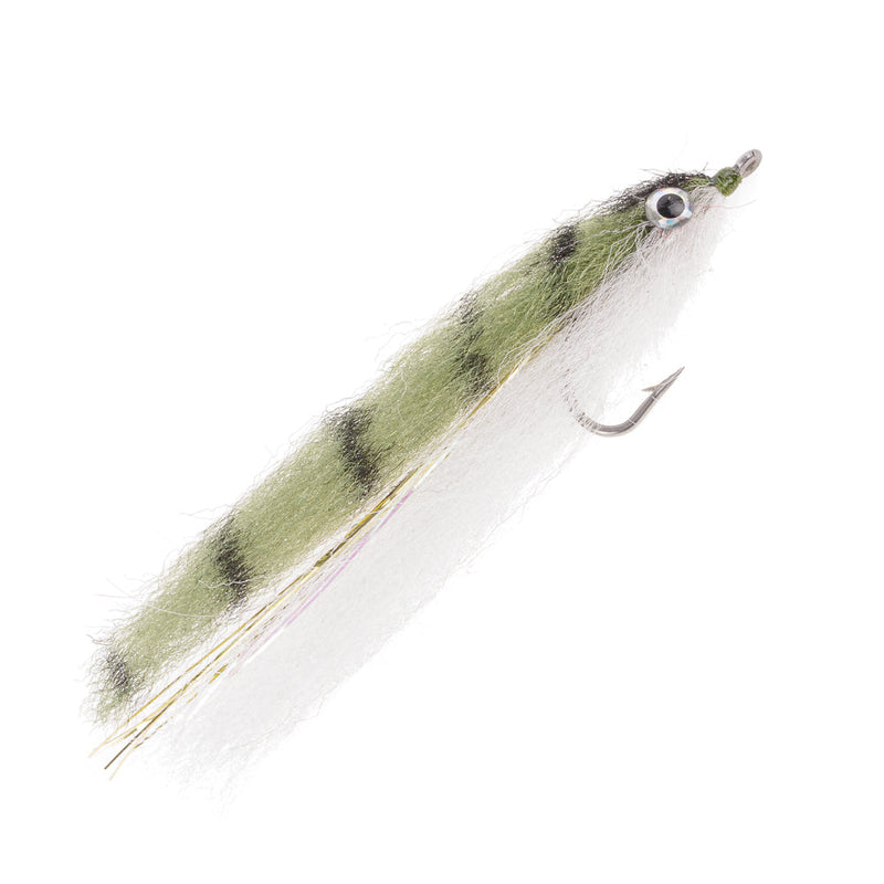 PREMIUM SALTWATER FLY OLIVE MULLET BAITFISH