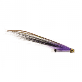 SALMON TUBES - PLASTIC FLY BISMO SUNRAY TUBE PURPLE