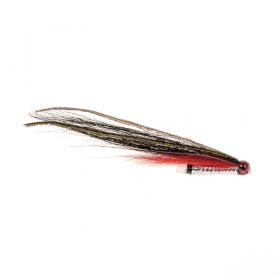 SALMON TUBES - PLASTIC FLY BISMO SUNRAY TUBE RED