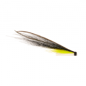 SALMON TUBES - PLASTIC FLY SUNRAY SHADOW TUBE YELLOW