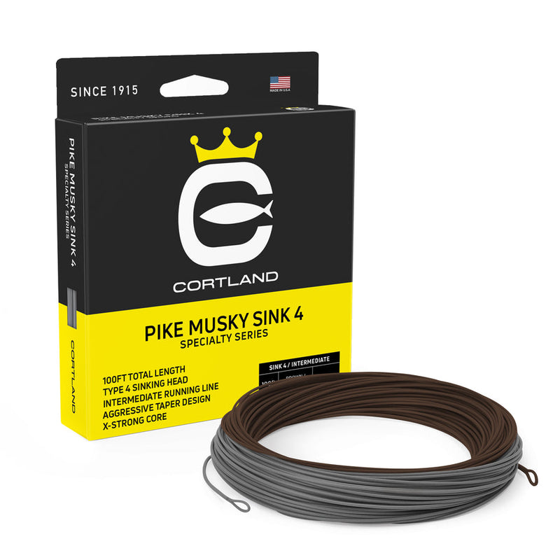CORTLAND PIKE MUSKY SINK 4 SINK / INT FLY LINE