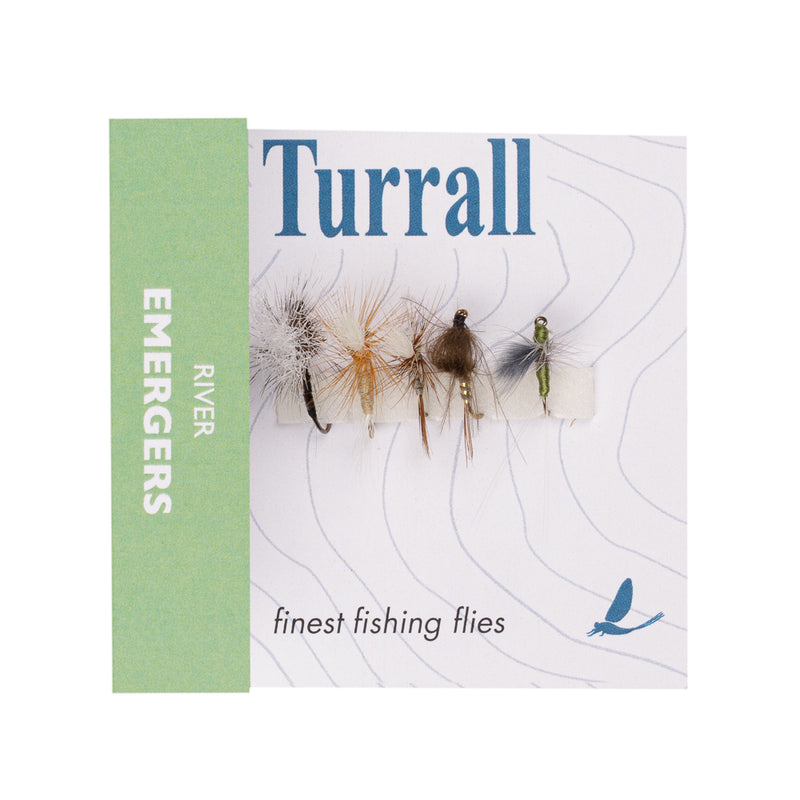 QUICK GRAB SELECTION RIVER EMERGERS  5 FLIES