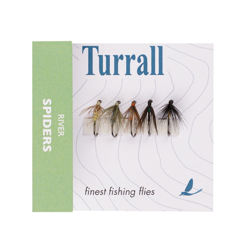 QUICK GRAB SELECTION RIVER SPIDERS 5 FLIES