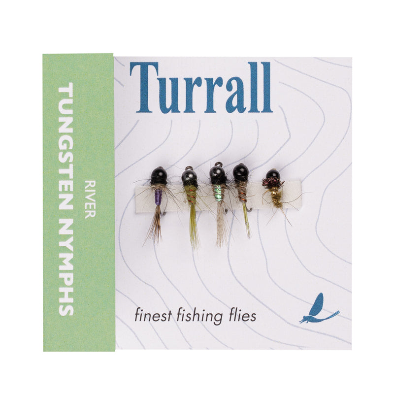 QUICK GRAB SELECTION RIVER TUNGSTEN NYMPHS 5 FLIES