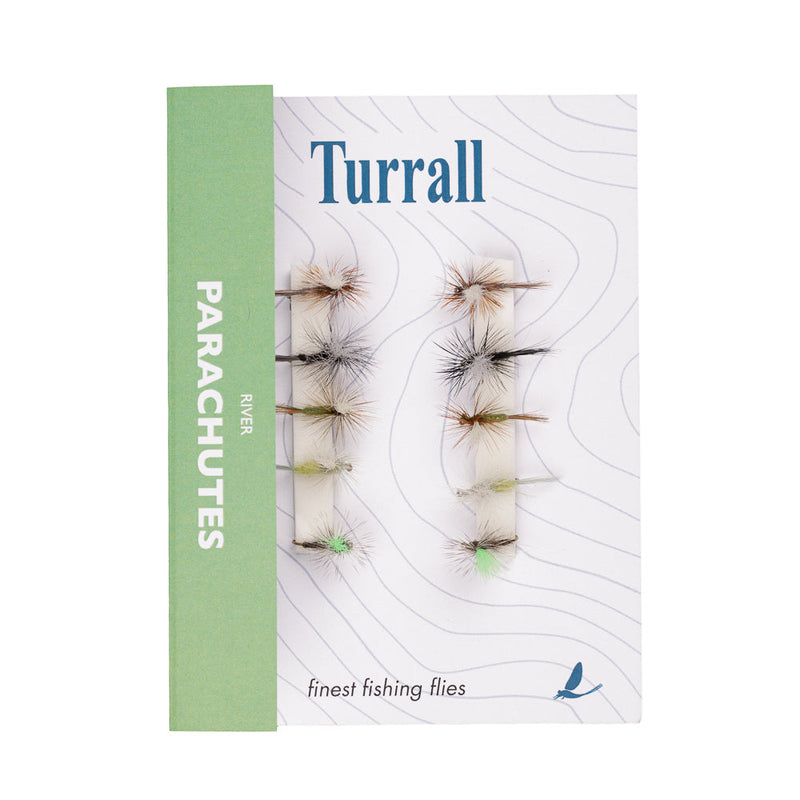QUICK GRAB SELECTION RIVER PARACHUTES 10 FLIES