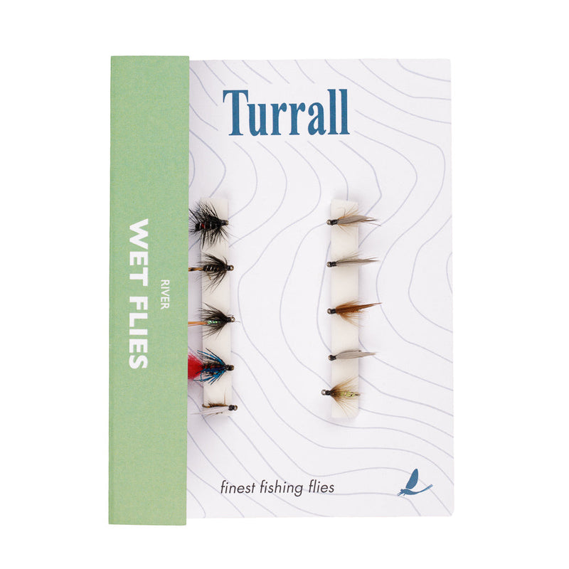 QUICK GRAB SELECTION RIVER WET FLIES 12 FLIES