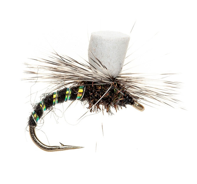 SPECIAL DRY FLY KLINKAHMMER BLACK / WHITE FOAM