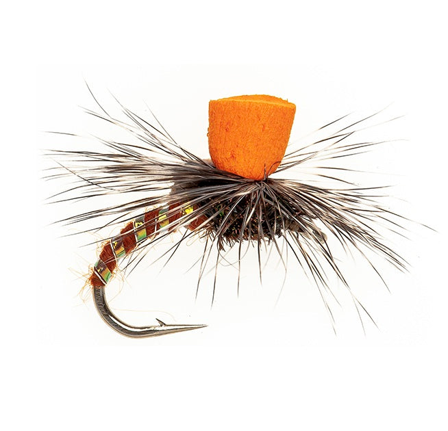SPECIAL DRY FLY KLINKHAMMER BROWN / ORANGE FOAM