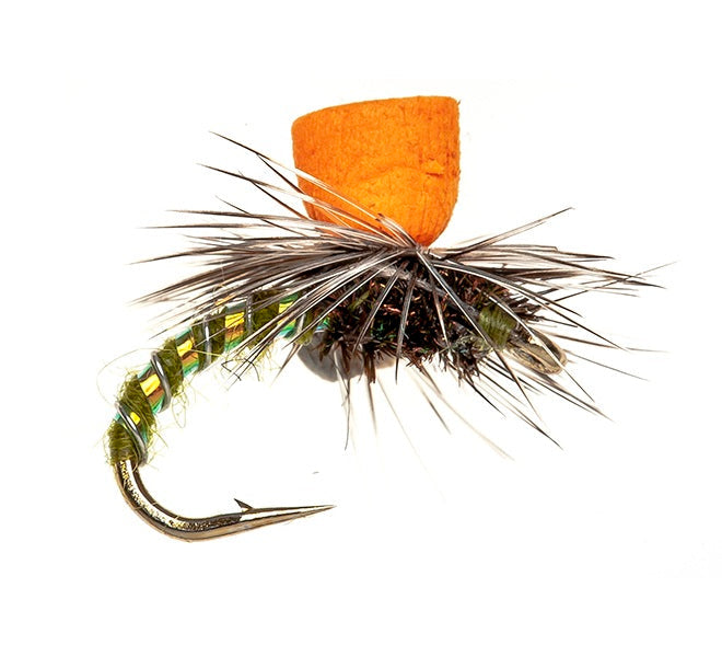 SPECIAL DRY FLY KLINKHAMMER OLIVE / ORANGE FOAM