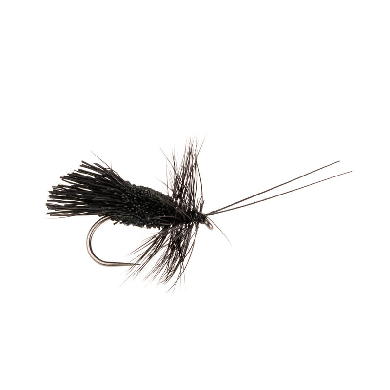 CADDIS/SEDGE BARBLESS FLY G & H SEDGE ALL BLACK