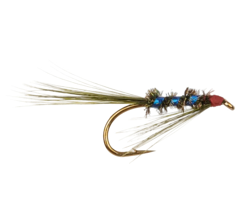 SLIM LINE NYMPH FLY DIAWL BACH HOLO BLUE