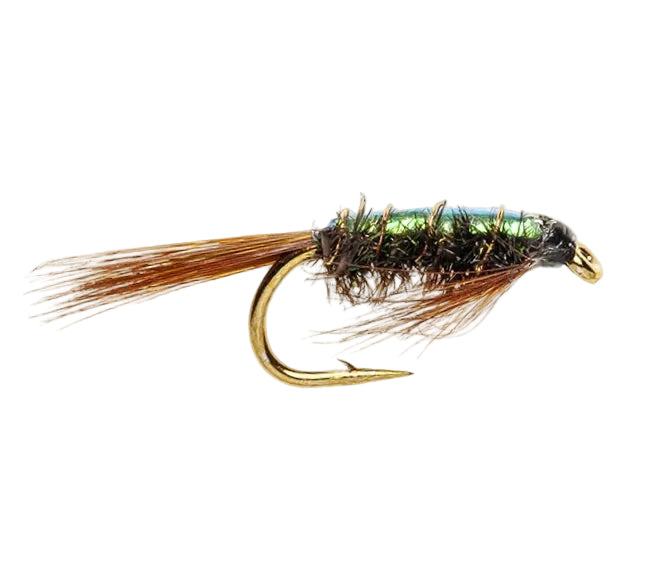 SLIM LINE NYMPH FLY DIAWL BACH FLASHBACK PEARL