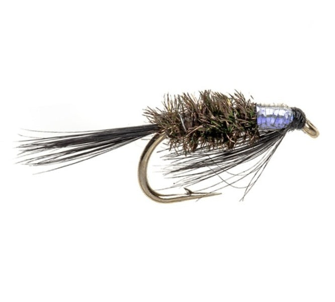 SLIM LINE NYMPH FLY DIAWL BACH UV THROAT BLACK