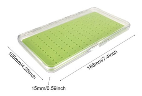 FLY BOX SUPER SLIM SILICONE CLEAR - LARGE