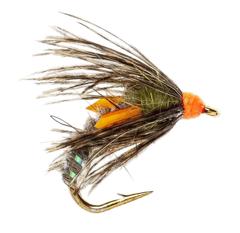 SNATCHER FLY EMERGER BUZZER HARES EAR & OLIVE