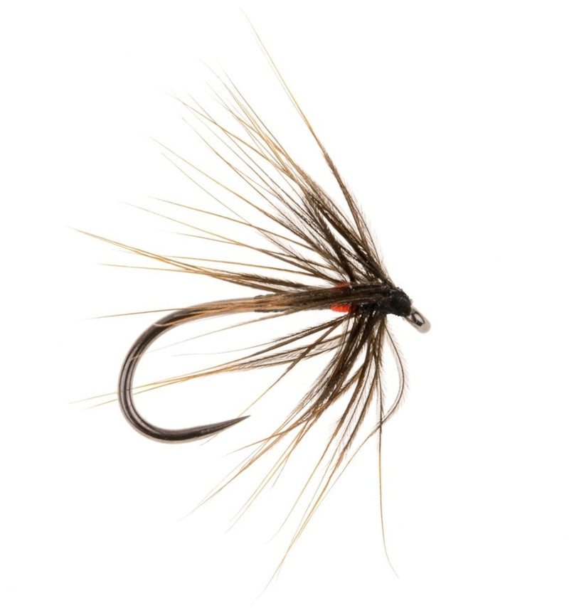 WET SPIDER BARBLESS FLY SNEAKY RED  SPIDER