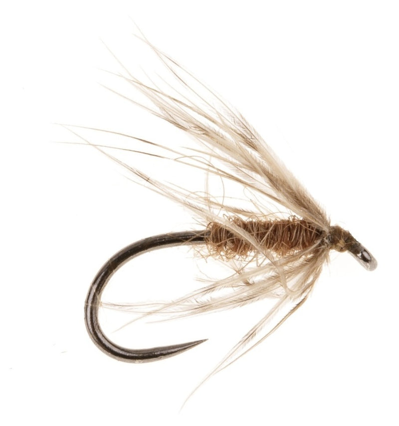 WET SPIDER BARBLESS FLY HARES EAR  SPIDER