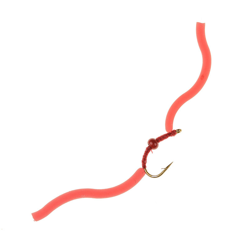 SQUIRMY WORM FLY SAN JUAN RED