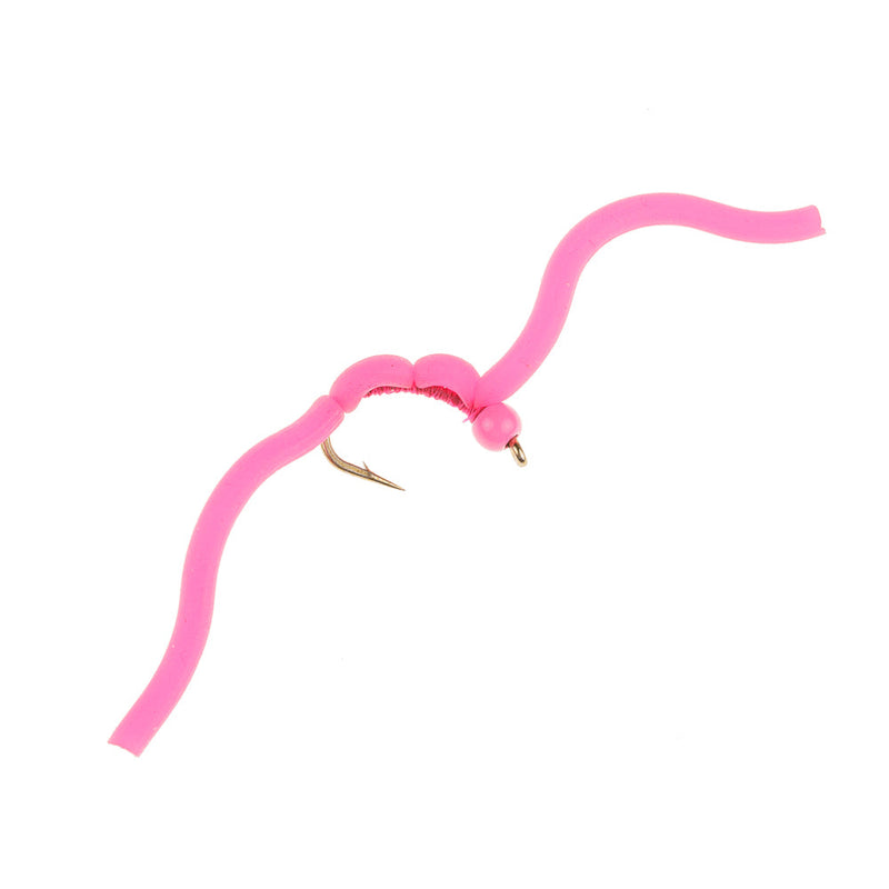 SQUIRMY WORM FLY PINK WORM BH